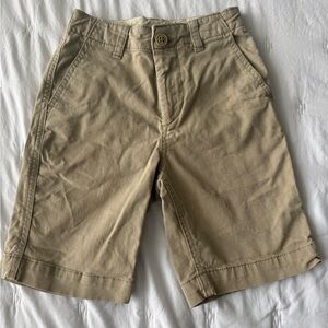 GAP Men's Khaki Flat Front Shorts